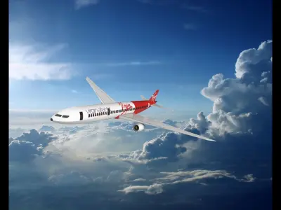boeing 777 Free 3D model purchase