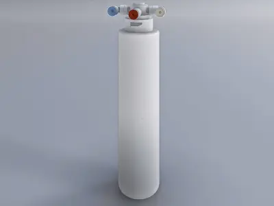 Water Filter tube water purifier 3D model
