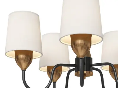 1STDibs chandelier Fog and Morup 3D model