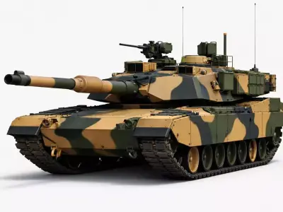 Tank Pack 19 Models Low Poly included Realistic Military Set