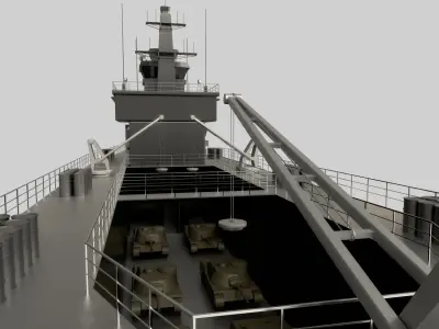 Landing Ship 3D model