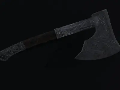 Viking Axe 3D model