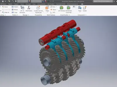 Off road Gearbox 3d model 3D model