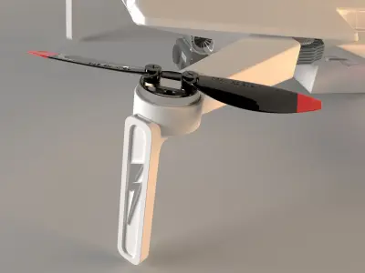 Quadcopter 3D model by shariy-alexander1