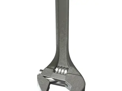 Adjustable Spanner 3D model order