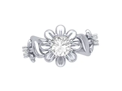 Wedding Ring  3D print model 272