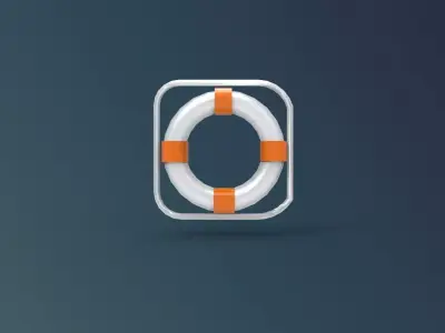 lifebuoy ship 3D print model
