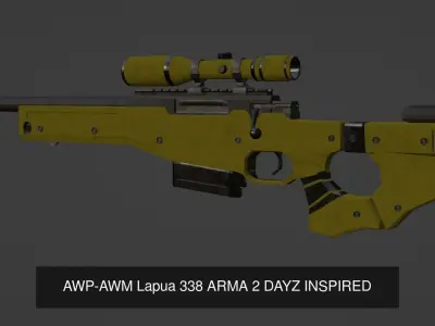 DSR-50 and AWP Bundle 3D Model Collection