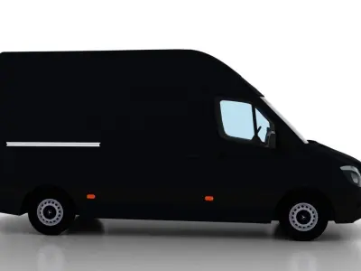 Mercedes Benz Sprinter L2H3 2015 Cargo EU 3D model