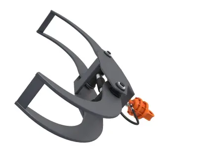 forest crane  3D model