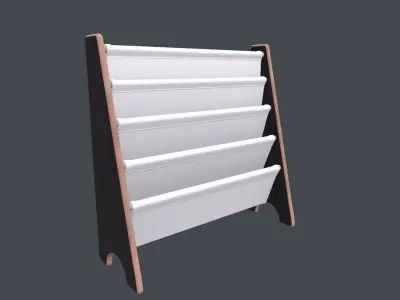Bookcase Hanging 3D model