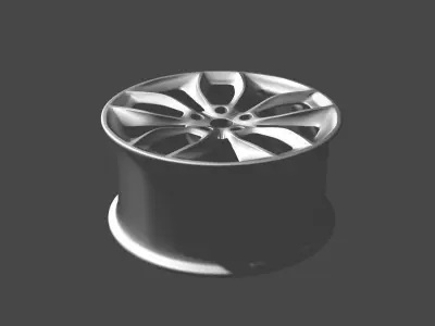 Wheel Alloy model - Skoda 3D model