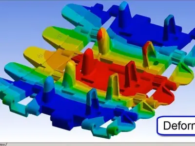Crawler belt 3D model