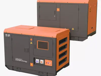 Power Generator S Energy M1 3D model