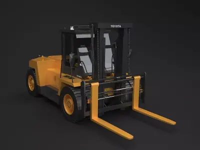 Toyota Forklift 15 -24 Ton 3D model