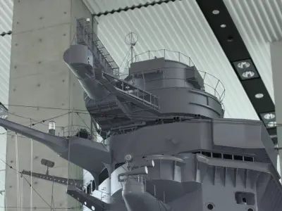 superstructure details Free 3D print model