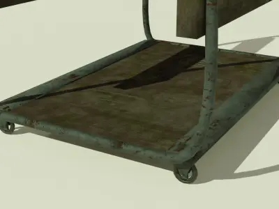 trolley Low-poly 3D model buy