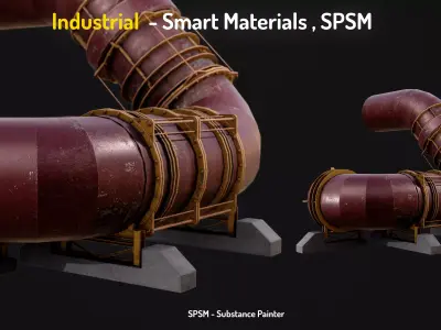 Industrial Smart Materials 3D model