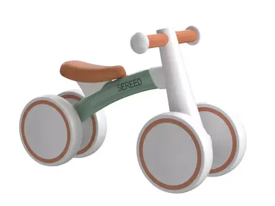 Sereed Baby Balance Bike PBR 3D model