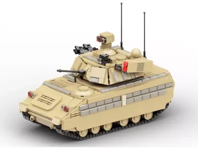 MocBricks3D - Lego M2 Bradley 3D print model