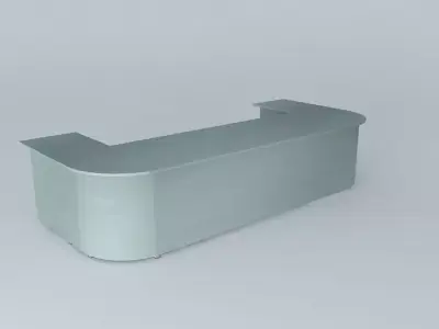 Airplane Bar Stand Free 3D model