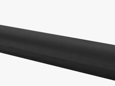 Police Baton Low-poly 3D model