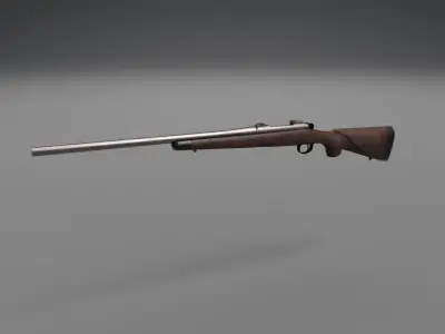 World War 2 Remington Rifle 3D model