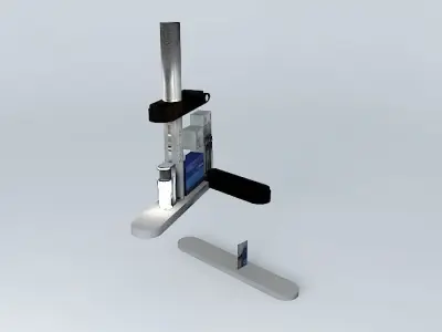 Fuel dispenser type 2 Statoil Fuel%26Retail Riga Latvia Free 3D model