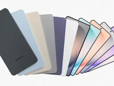 Samsung Galaxy S26 Plus All Colors 3D model