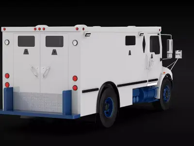 Armored Truck 3D model purchase