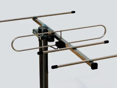 Antenna 18 Low-poly 3D model