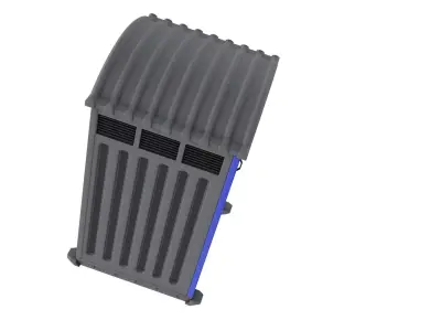 Portable Toilet 3D model buy