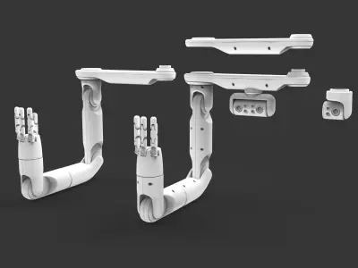 Kitchen robot Bot Chef   3D model