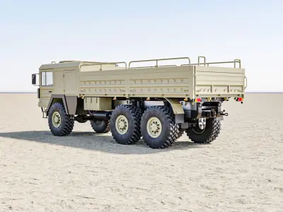 MAN KAT1 6x6 Military Truck 3D model