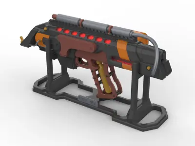 Flame Cannon - Legends Of Tomorrow - STL CAD - Commercial Use 3D print model
