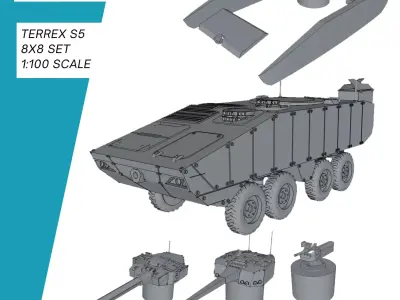 Terrex Set 3D print model