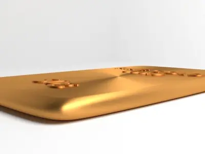 Goldplate 50gram 3D model