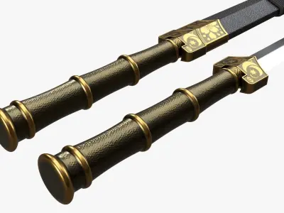 Yangneng Han sword 3D model
