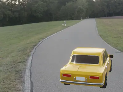 datsun 510 car 3D model