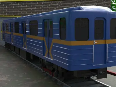 81-7081 Low Low-poly 3D model