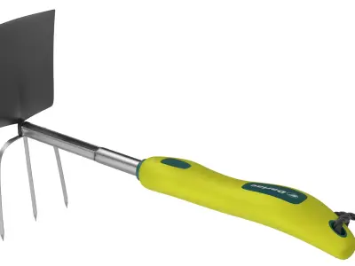 Garden Tool Hand Hoe Cultivator 3D model purchase