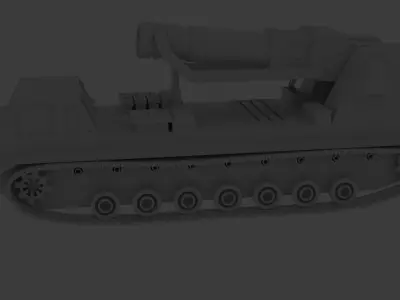 Gauss Cannon  3D model