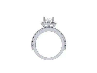 Wedding Ring  3D print model 235