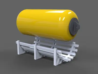 Fender Swimmer B 3D print model