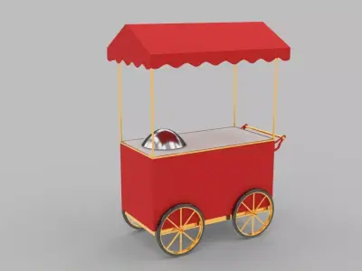 Sokak Lezzetleri Araba 3D model