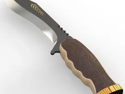 Knife hunting 3D print model
