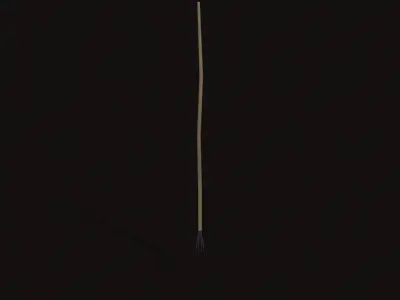 Javelin  Low-poly 3D model