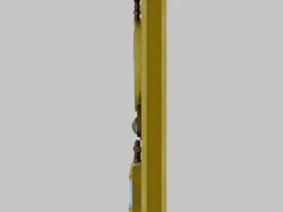 Steampunk Smartphone 3D model