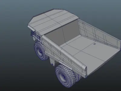 Dump Truck Free 3D model