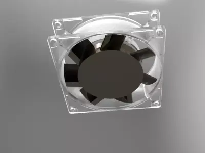Fan Design  Free 3D model
